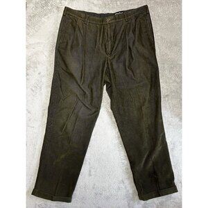 Eddie Bauer Corduroy Pants Men's 40x32 Hunter Green Minimal Wear